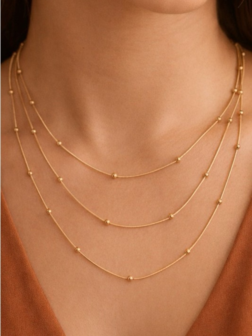 Layered Ball Chain